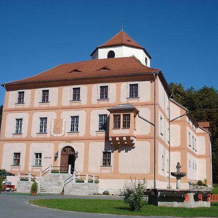 Hotel Garni Schloss Schoenberg Bad Brambach Eksteriør bilde