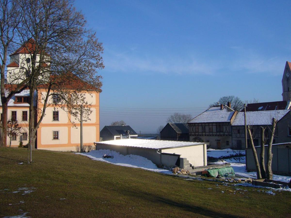 Hotel Garni Schloss Schoenberg Bad Brambach Eksteriør bilde