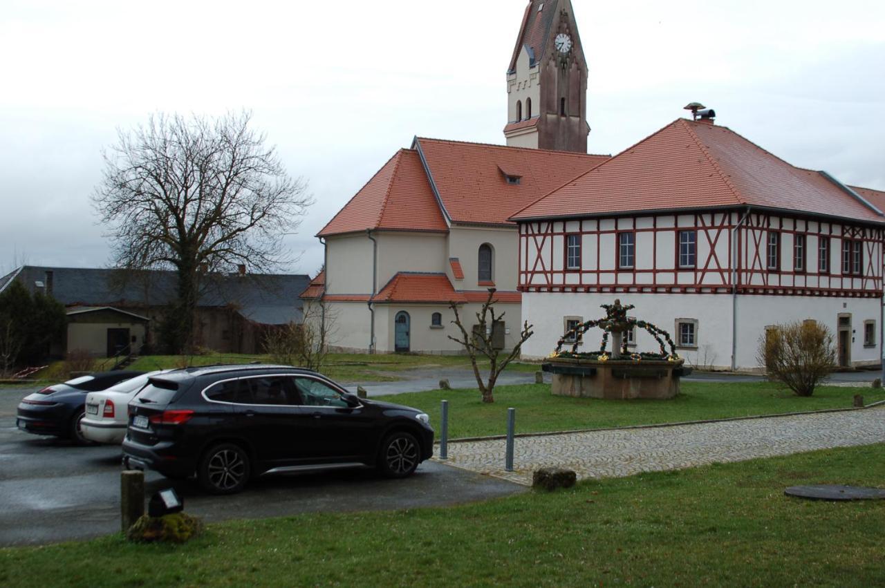 Hotel Garni Schloss Schoenberg Bad Brambach Eksteriør bilde