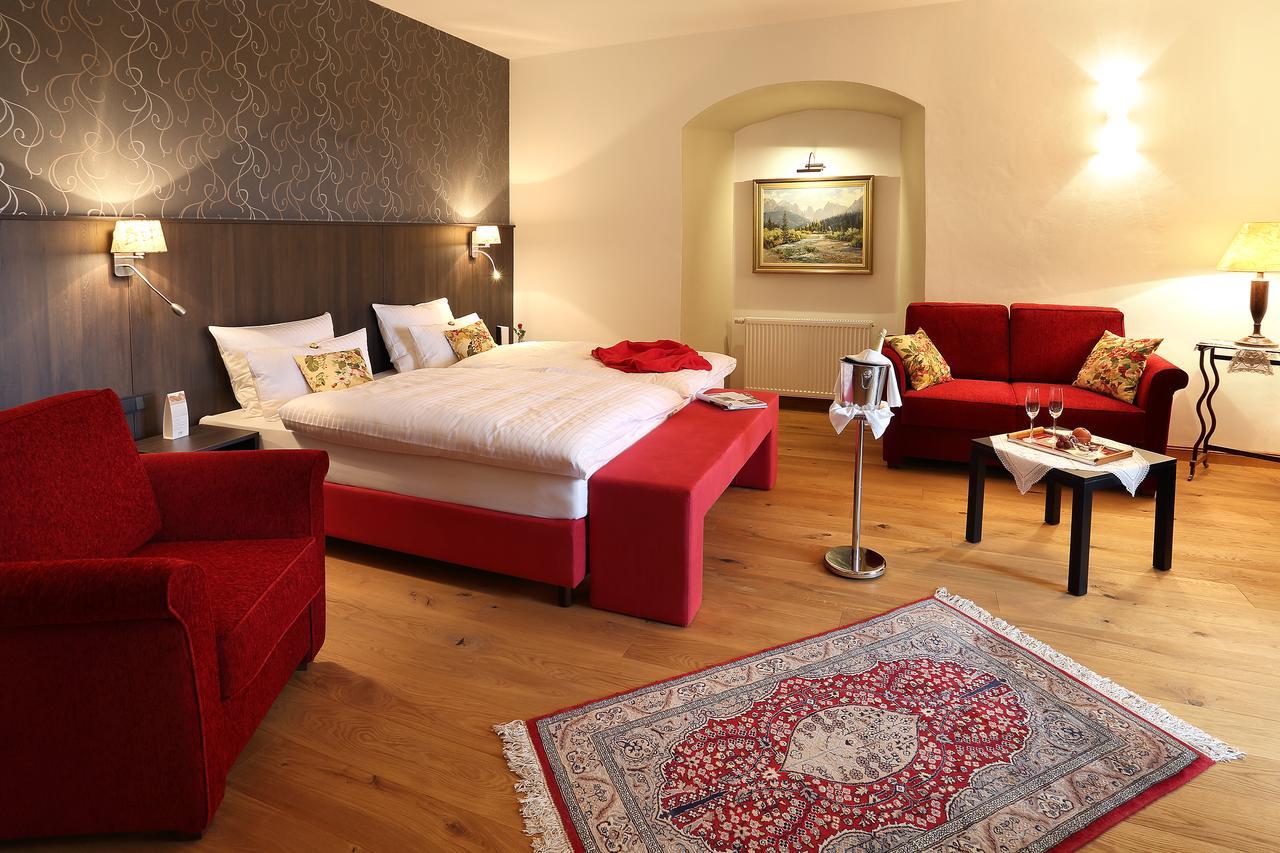 Hotel Garni Schloss Schoenberg Bad Brambach Eksteriør bilde